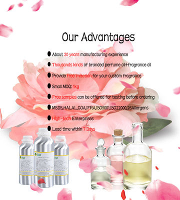 Citrus Perfume Fragrance Oil for Fresh Personal Fragrance Products Wholesale